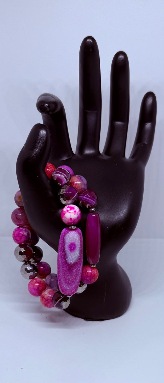 Mix Agate Set
